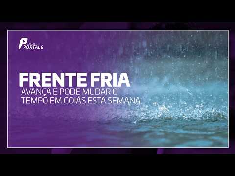 Cimehgo emite alerta para chegada de frente fria e possibilidade de chuva em Goiás