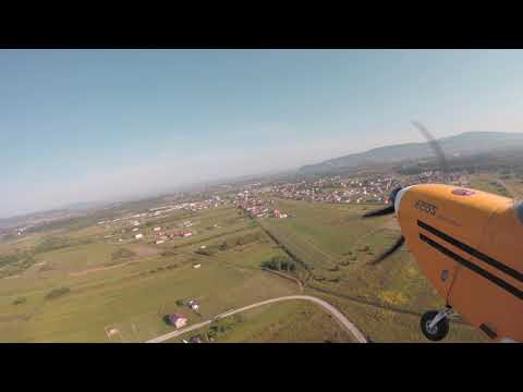Lucko airport morning takeoff
