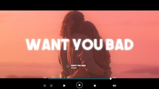 Valera - WANT U BAD (Lyrics)