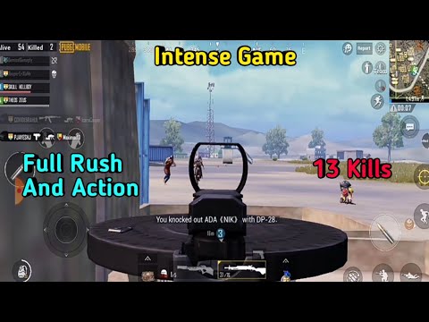 Classic-Erangel | 13 Kills,Full Rush And Action | Skull Gaming