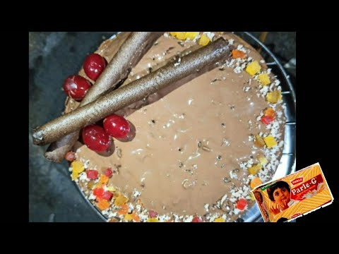 Parle-G Biscuit cake recipe in telugu |Biscuit cake |lockdown
