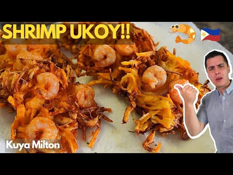Best Filipino UKOY!!! (Grated vs. Cut) (FILIPINO SHRIMP FRITTER RECIPE)
