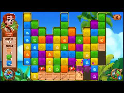 Lost Island Blast Adventure Level 360 - NO BOOSTERS 🏝️ | SKILLGAMING ✔️