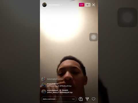 Glizzy Preview Unreleased Flea Beezy & SlumBabyTyy On Instagram Live🔥🔥😳