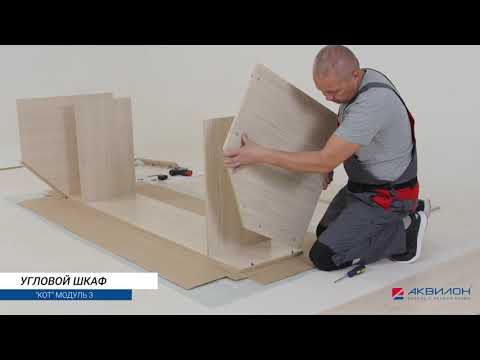 Миниатюра изображения товара Шкаф Аквилон Кот №3 (туя светлая/белый)