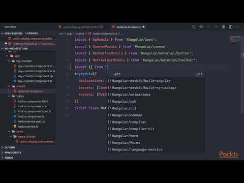 HandsOn Designing Angular Web App Architecture Angular CLI to Test Your Application | packtpub com