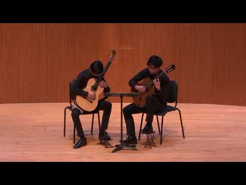 Clair de lune - Claude Debussy - Guitar duo played by Yifan Zhang & Zhanxiang Shi