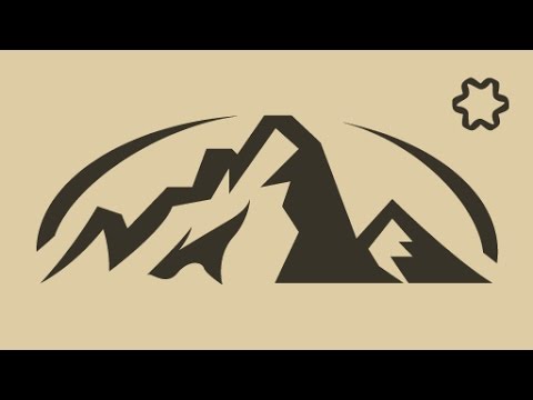 Water Drop Logo Design Tutorial With Different color every layer Adobe illustrator tutorial
