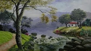 Primeira parte de uma vídeo aula de paisagem