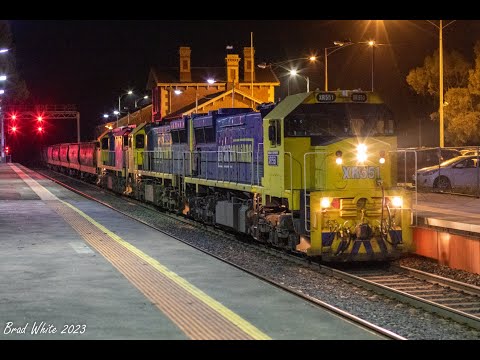 XR551, XR552 and XR555 on 9049 PN Deniliquin Grain at Kangaroo Flat- 11/1/22