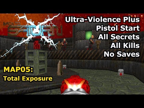 Doom II: BTSX E1 - MAP05: Total Exposure (Ultra-Violence Plus 100%)