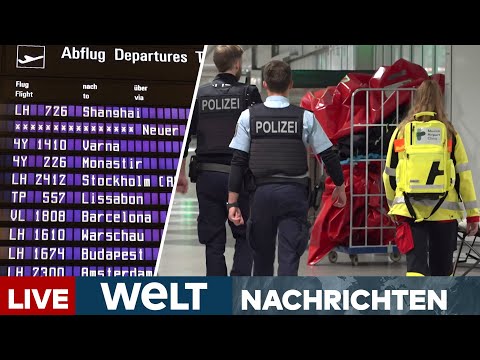 MÜNCHEN: Drohnenalarm am Flughafen – Tausende Passagiere gestrandet – Alarm in ganz Europa | LIVE