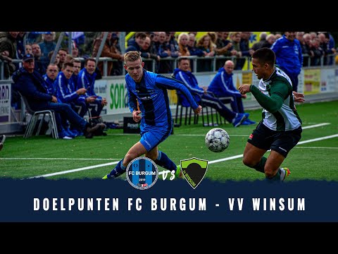 🎥 Doelpunten FC Burgum - VV Winsum