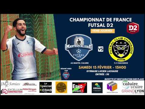 #Futsal Martel Caluire AS - FC Chavanoz (2-3) : le résumé vidéo