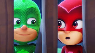 PJ Masks Deutsch 💙 Doppel-Folge: Gecko und die Super Ninjalinos + Eulettes Flugsaurierproblem