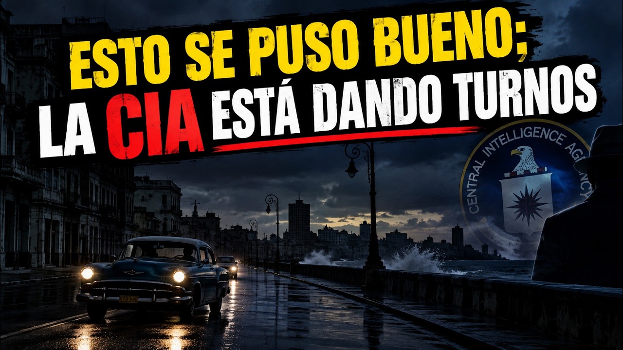 Esto se puso bueno; la CIA está dando turnos