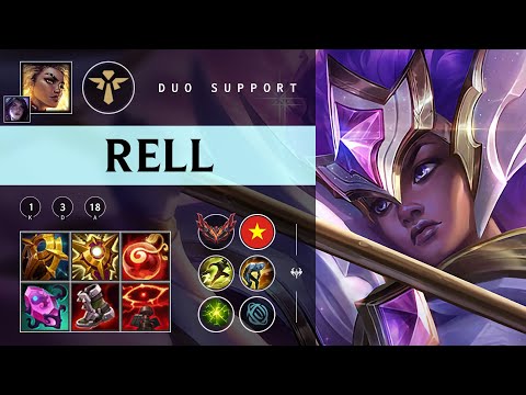 Rell Support vs Seraphine - VN Grandmaster Patch 25.24