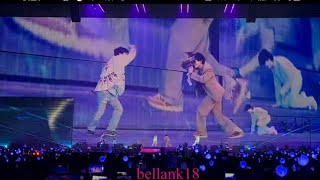 211201 (I Need you, Save me- JK, TaeJin imitating Jimin 😂) BTS Permission to Dance on stage LA Day 3
