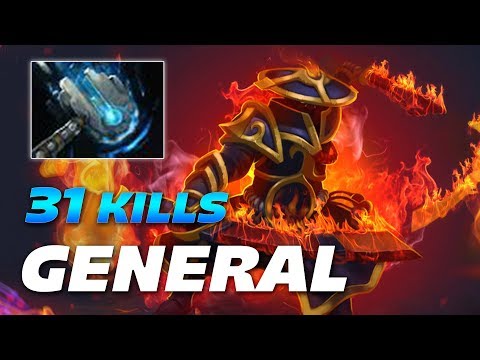 GeneRaL Ember Spirit | 31 KILLS OWNAGE | Dota 2 Pro Gameplay