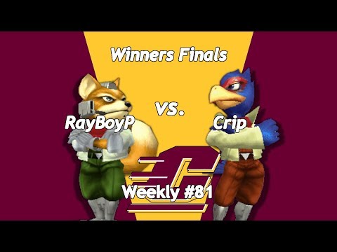 RayBoyP (Fox) vs Crip (Falco) - SSBM Singles - CMU Weekly #81