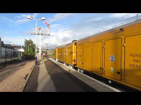 Rail Grinder at Elgin