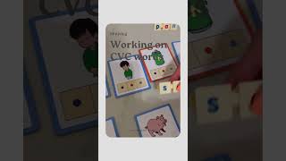 CVC Word Recognition! #autism #autismacceptance #cvcwords #kindergartenreadiness
