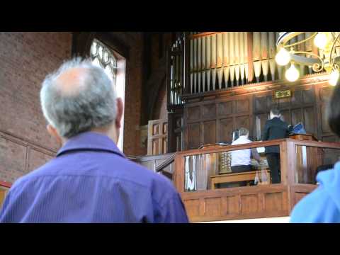 Organ Concert at Ellesmere College, England 2014.