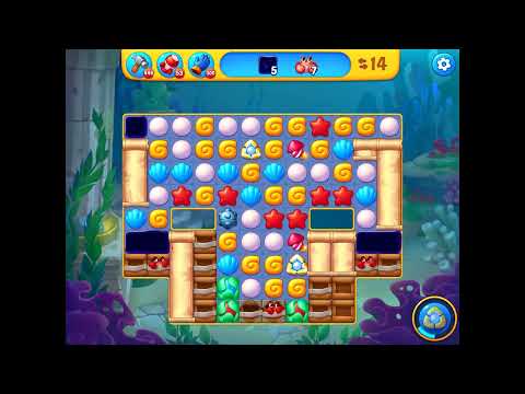 Fishdom level 7150 no boosters フィッシュダム ノーマル [Friend's]