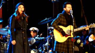 Adam Levine, Maroon 5, Sara Bareilles and more perform at National Tree lighting in DC