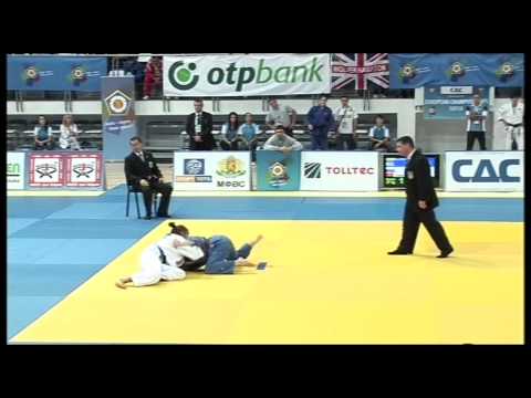 EC Juniors 2010    I. ILIEVA (BUL) vs B. TANJA (MNE) -57