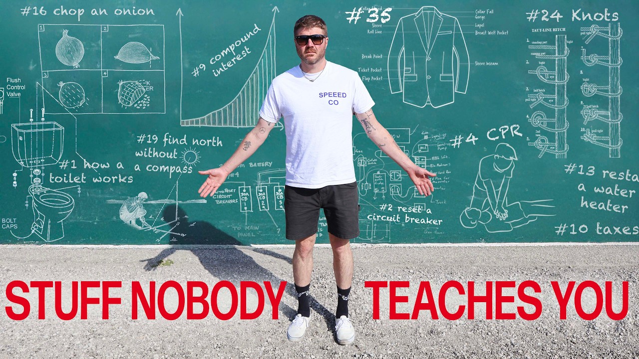 42 Things Everyone Should Learn How To Do