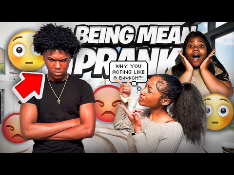 BEING MEAN TO ROMAN PRANK‼️ I CALLED HIM THE B WORD😳
