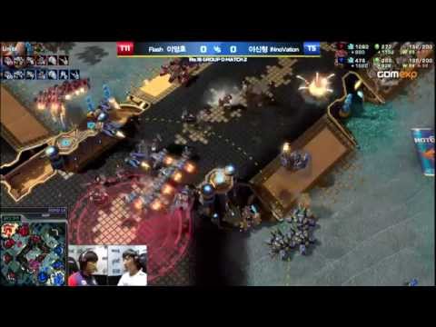 Flash vs INnoVation TvT Code S Ro16 Group D Match 2, 2015 HOT6 GSL Season 3   StarCraft 2