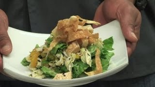 Crunchy Chinese Chicken Salad Recipe : Delicious Party Recipes