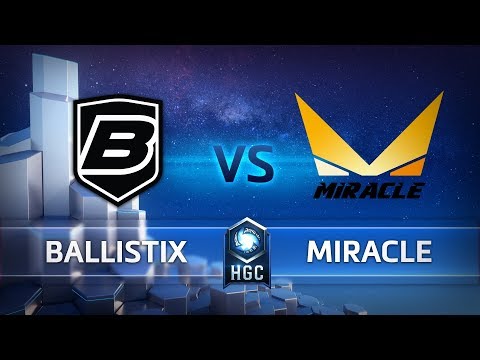 HGC 2018 KR – Phase 2 Week 7 – Ballistix vs. Miracle – Game 1