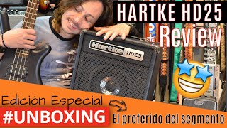 Video thumbnail for UNBOXING y review HARTKE HD25 A pedido de los bajistas, probamos a fondo-con BAJO WARWICK CORVETTE$$ by La Sala Instrumentos Musicales