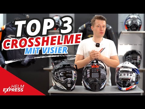 TOP 3 CROSSHELME mit Visier - diese Helme vereinbaren Sicherheit & Komfort ❌  @HelmexpressTV