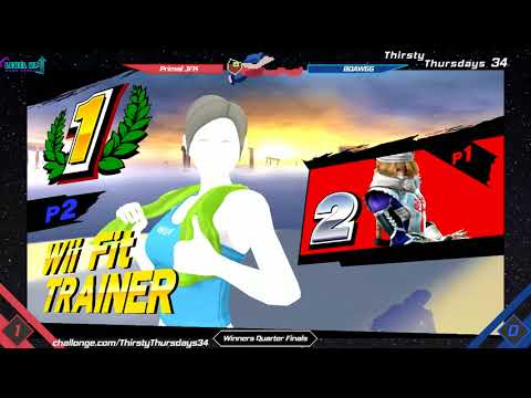 Primal JFK (Wii Fit) vs BDAWGG (Sheik) - WQF