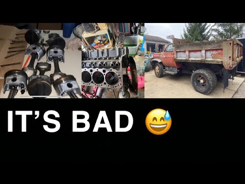 FULL ENGINE TEAR DOWN AND REBUILD C60 DUMP TRUCK