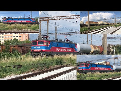 TREN DE MARFĂ ÎN BRAȘOV /FREIGHT TRAIN IN  BRAŞOV