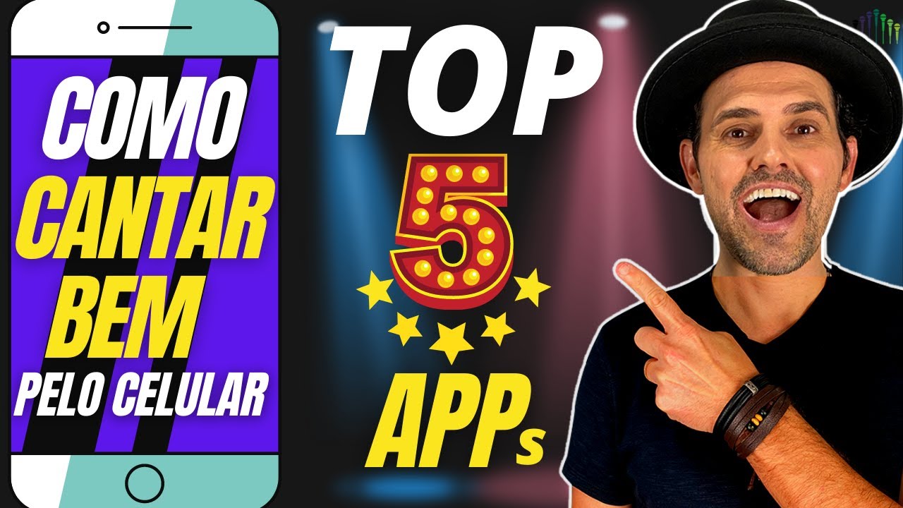 Top 5 aplicativos para aprender a cantar bem e afinado [APP TREINAR A VOZ]