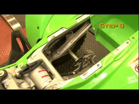 2008 2009 Kawasaki KFX450R K&N Air Intake Installation