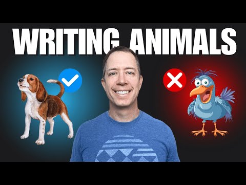 10 Golden Rules to Write ADDICTIVE Animal Characters