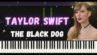 Taylor Swift -The Black Dog Piano Tutorial + sheets + lyrics (on captions)