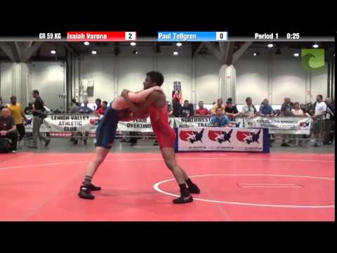 Greco GR 59 KG - Isaiah Varona vs. Paul Tellgren