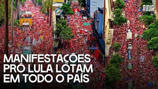 🔥Todos os estados registram manifestações gigantescas apoiando Lula às vésperas das eleições🔥