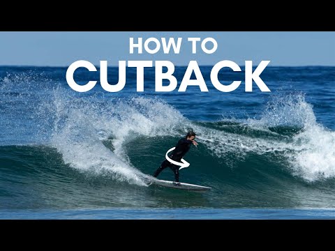 How to do a Cutback Surfing! (POV Footage + Skate Simulation)