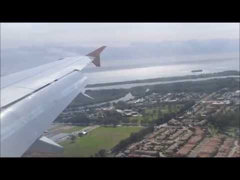 Tiger Airways TT604 Sydney to Gold Coast landing runway 32