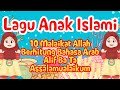Lagu Anak Islam 10 Malaikat Allah Berhitung Bahas Arab Alif Ba Ta Assalamualaikum Lagu Anak