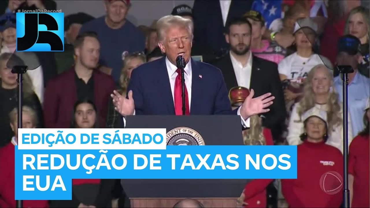 Donald Trump anuncia novos cortes de impostos e taxas nos EUA
